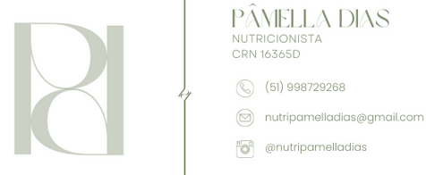 Nutricionista Pâmella Dias